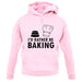 I'd Rather Be Baking unisex hoodie