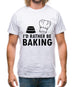 I'd Rather Be Baking Mens T-Shirt