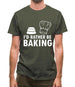 I'd Rather Be Baking Mens T-Shirt