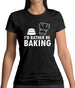 I'd Rather Be Baking Womens T-Shirt