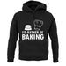 I'd Rather Be Baking unisex hoodie