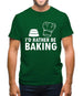 I'd Rather Be Baking Mens T-Shirt