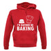 I'd Rather Be Baking unisex hoodie