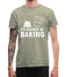 I'd Rather Be Baking Mens T-Shirt