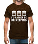 I'd Rather Be Beekeeping Mens T-Shirt