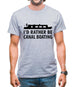 I'd Rather Be Canal Boating Mens T-Shirt