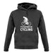 I'd Rather Be Cycling unisex hoodie