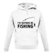 I'd Rather Be Fishing unisex hoodie