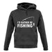 I'd Rather Be Fishing unisex hoodie
