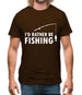 I'd Rather Be Fishing Mens T-Shirt