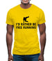 I'd Rather Be Free Rrunning Mens T-Shirt