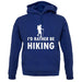 I'd Rather Be Hiking unisex hoodie