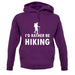 I'd Rather Be Hiking unisex hoodie