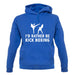 I'd Rather Be Kick Boxing unisex hoodie