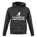 I'd Rather Be Playing Paintballing unisex hoodie
