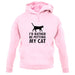 I'd Rather Be Petting My Cat unisex hoodie