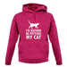 I'd Rather Be Petting My Cat unisex hoodie