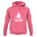 I'd Rather Be Sailing unisex hoodie