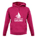 I'd Rather Be Sailing unisex hoodie