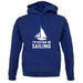 I'd Rather Be Sailing unisex hoodie