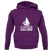 I'd Rather Be Sailing unisex hoodie