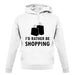 I'd Rather Be Shopping unisex hoodie