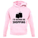 I'd Rather Be Shopping unisex hoodie