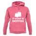 I'd Rather Be Shopping unisex hoodie