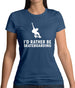 I'd Rather Be Skateboarding Womens T-Shirt