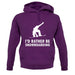 I'd Rather Be Snowboarding unisex hoodie