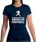 I'd Rather Be Watching American Football Womens T-Shirt