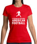 I'd Rather Be Watching American Football Womens T-Shirt