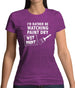 I'd Rather Be Watching Paint Dry Womens T-Shirt