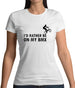 I'd Rather Be On My Bmx Womens T-Shirt