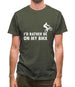 I'd Rather Be On My Bmx Mens T-Shirt