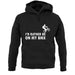 I'd Rather Be On My Bmx unisex hoodie