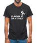 I'd Rather Be On My Bmx Mens T-Shirt