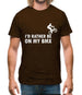 I'd Rather Be On My Bmx Mens T-Shirt