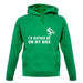 I'd Rather Be On My Bmx unisex hoodie