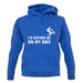 I'd Rather Be On My Bmx unisex hoodie