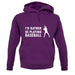 I'd Rather Be Playing Baseball unisex hoodie