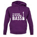 I'd Rather Be Playing Bass unisex hoodie