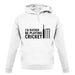 I'd Rather Be Playing Cricket unisex hoodie