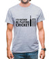I'd Rather Be Playing Cricket Mens T-Shirt