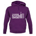 I'd Rather Be Playing Cricket unisex hoodie