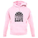 I'd Rather Be Playing Darts unisex hoodie