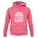 I'd Rather Be Playing Darts unisex hoodie
