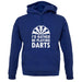 I'd Rather Be Playing Darts unisex hoodie