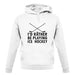 I'd Rather Be Playing Ice Hockey unisex hoodie