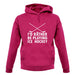 I'd Rather Be Playing Ice Hockey unisex hoodie